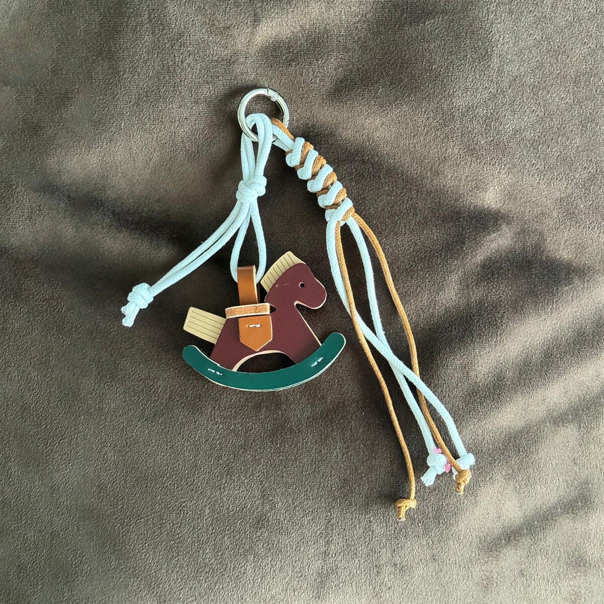 At Figürlü Çanta Charmı