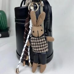 Tavşan Figürlü Çanta Charmı