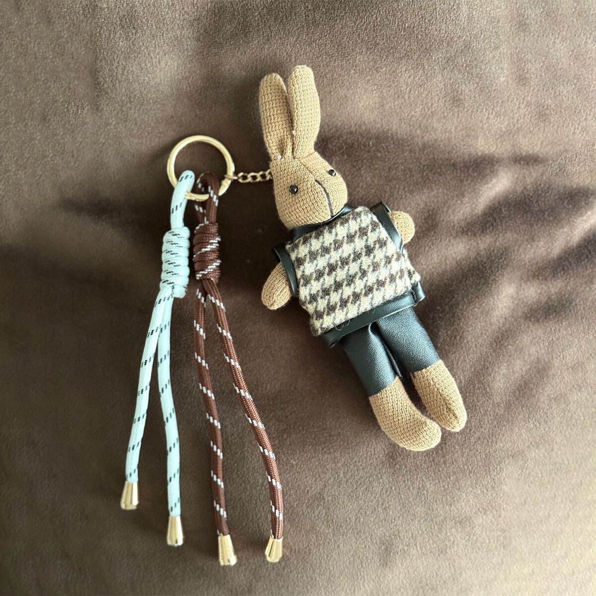 Tavşan Figürlü Çanta Charmı
