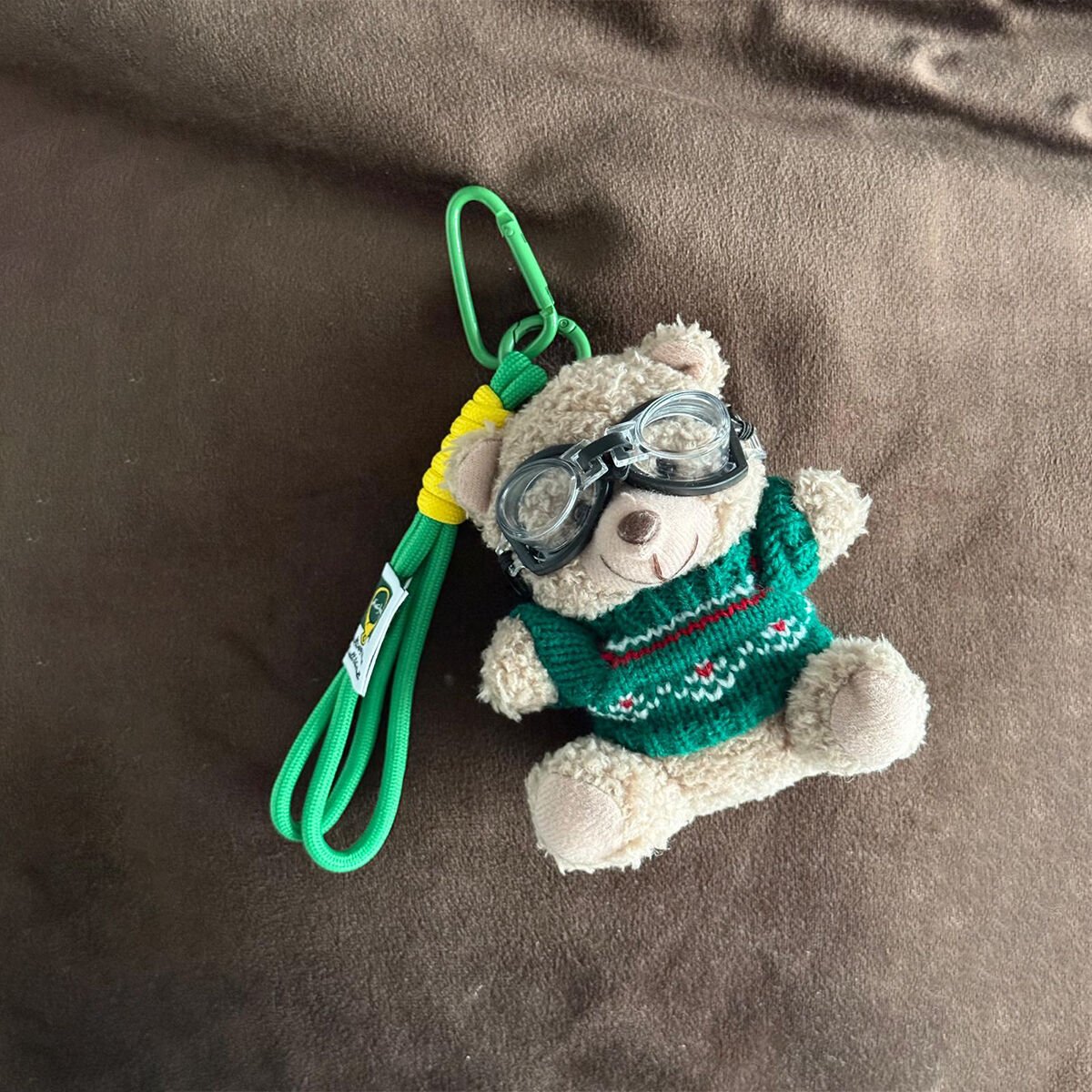 Ayı Figürlü Çanta Charmı