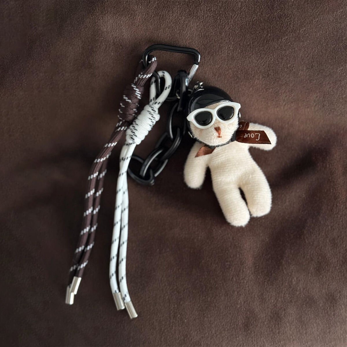 Ayı Figürlü Çanta Charmı