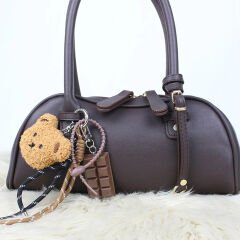 Ayı Figürlü Çanta Charmı