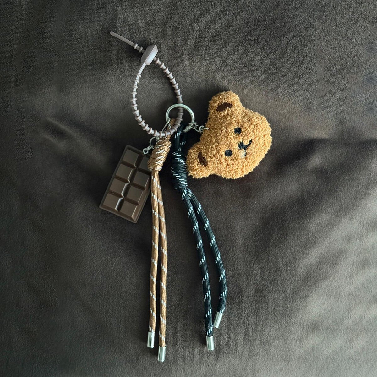 Ayı Figürlü Çanta Charmı