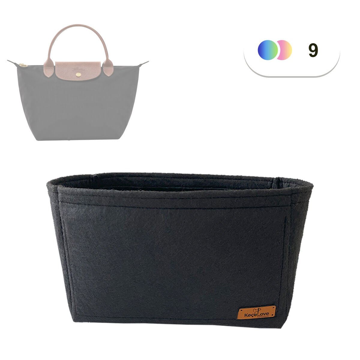 Longchamp Le Pliage Energy S (Small) Çanta içi Düzenleyici, Çanta İçi Organizer