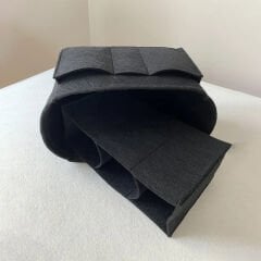 Longchamp Le Pliage Original M (Medium) Klasik Model Çanta içi Düzenleyici, Çanta İçi Organizer Siyah