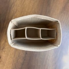 Longchamp Le Pliage Original M (Medium) Klasik Model Çanta içi Düzenleyici, Çanta İçi Organizer Bej
