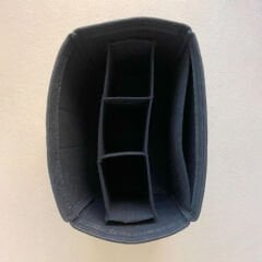 Longchamp Le Pliage Original M (Medium) Klasik Model Çanta içi Düzenleyici, Çanta İçi Organizer Lacivert