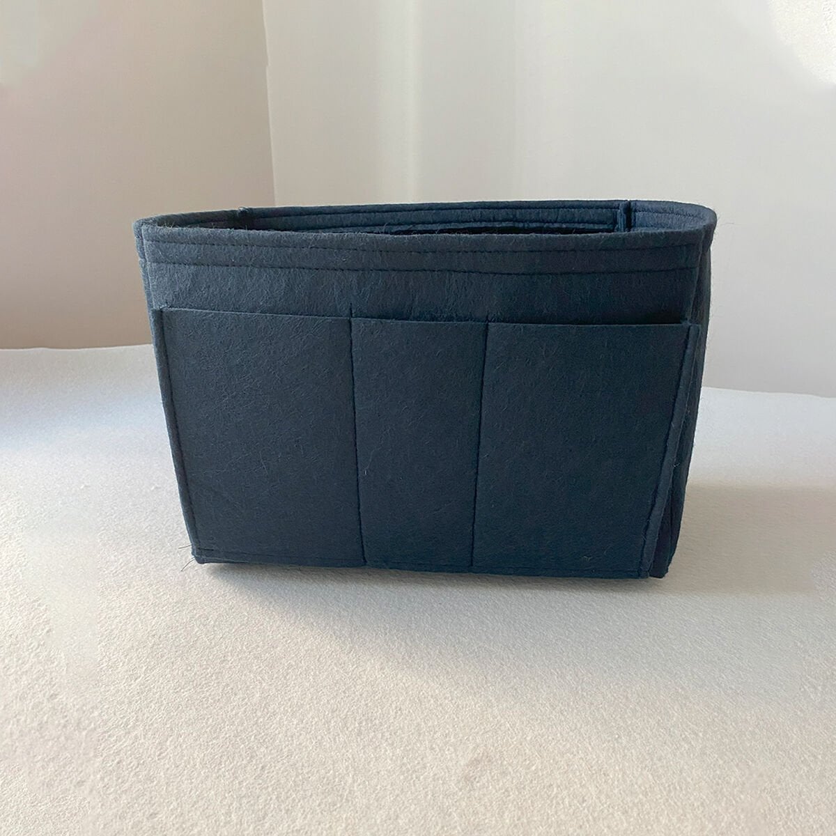 Longchamp Le Pliage Original M (Medium) Klasik Model Çanta içi Düzenleyici, Çanta İçi Organizer Lacivert