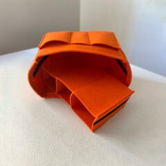 Longchamp Le Pliage Original M (Medium) Klasik Model Çanta içi Düzenleyici, Çanta İçi Organizer Turuncu