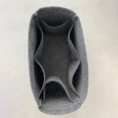 Longchamp Le Pliage Original L (Large) Suluklu Çanta İçi Düzenleyici, Çanta İçi Organizer Antrasit