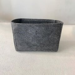 Longchamp Le Pliage Original L (Large) Suluklu Çanta İçi Düzenleyici, Çanta İçi Organizer Antrasit