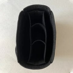 Longchamp Le Pliage Original L (Large) Klasik Çanta içi Düzenleyici, Çanta İçi Organizer Siyah