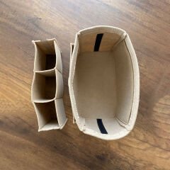 Longchamp Le Pliage Original L (Large) Klasik Çanta içi Düzenleyici, Çanta İçi Organizer Bej