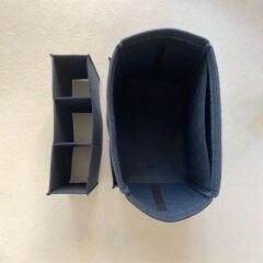 Longchamp Le Pliage Original L (Large) Klasik Çanta içi Düzenleyici, Çanta İçi Organizer Lacivert
