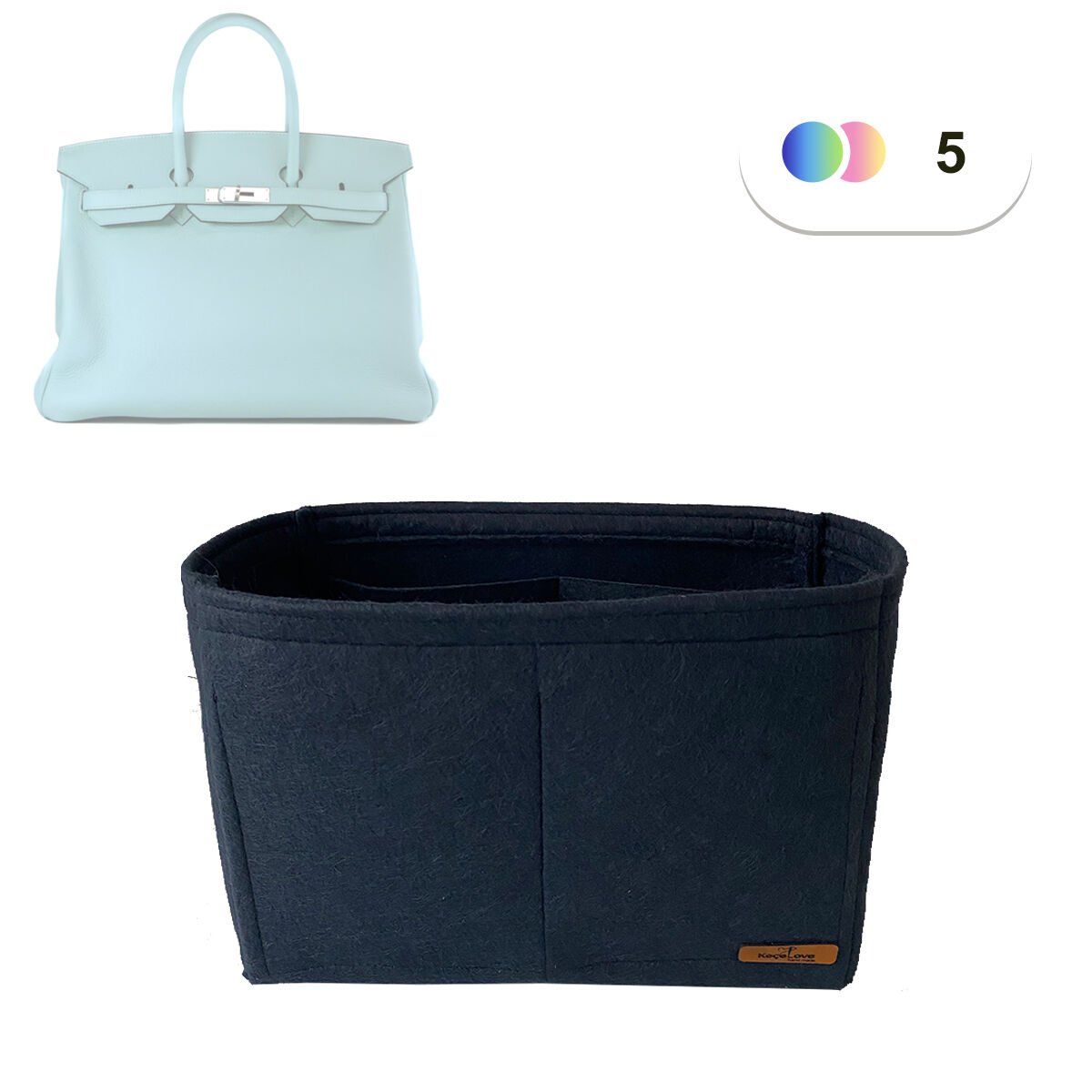 Hermes Birkin 35 Çanta İçi Düzenleyici, Çanta İçi Organizer