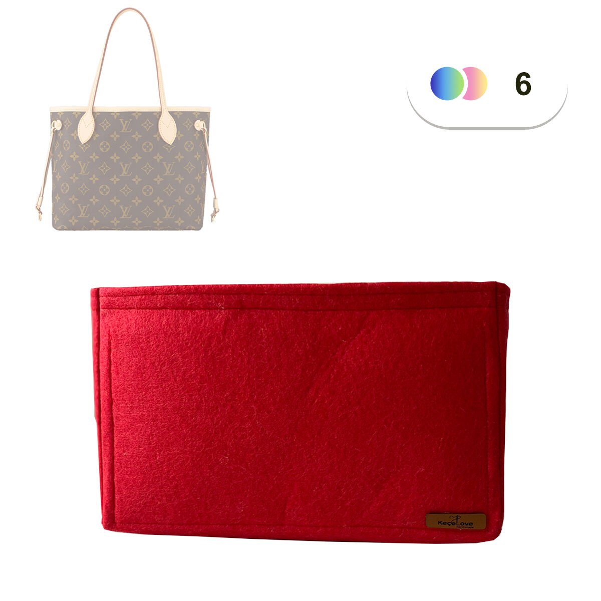 Louis Vuitton Neverfull PM Çanta içi Düzenleyici, Çanta İçi Organizer