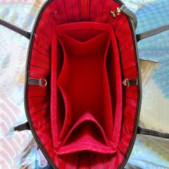 Louis Vuitton Neverfull PM Çanta içi Düzenleyici, Çanta İçi Organizer Kırmızı