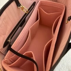 Louis Vuitton Neverfull PM Çanta içi Düzenleyici, Çanta İçi Organizer Pembe