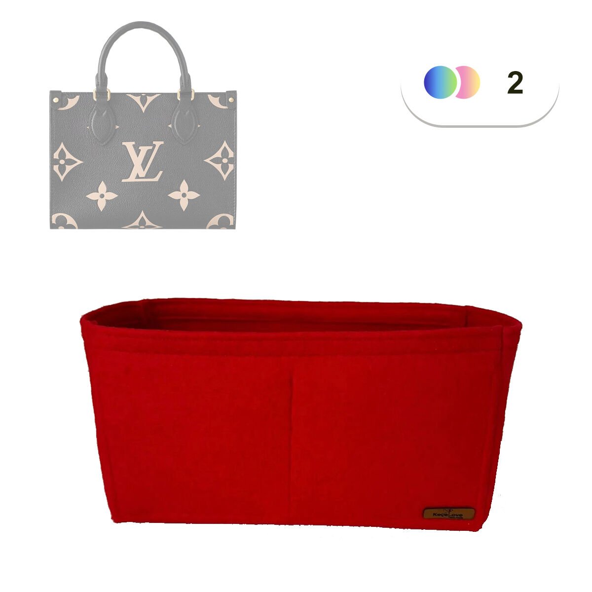 Louis Vuitton OnTheGo PM Çanta içi Düzenleyici, Çanta İçi Organizer