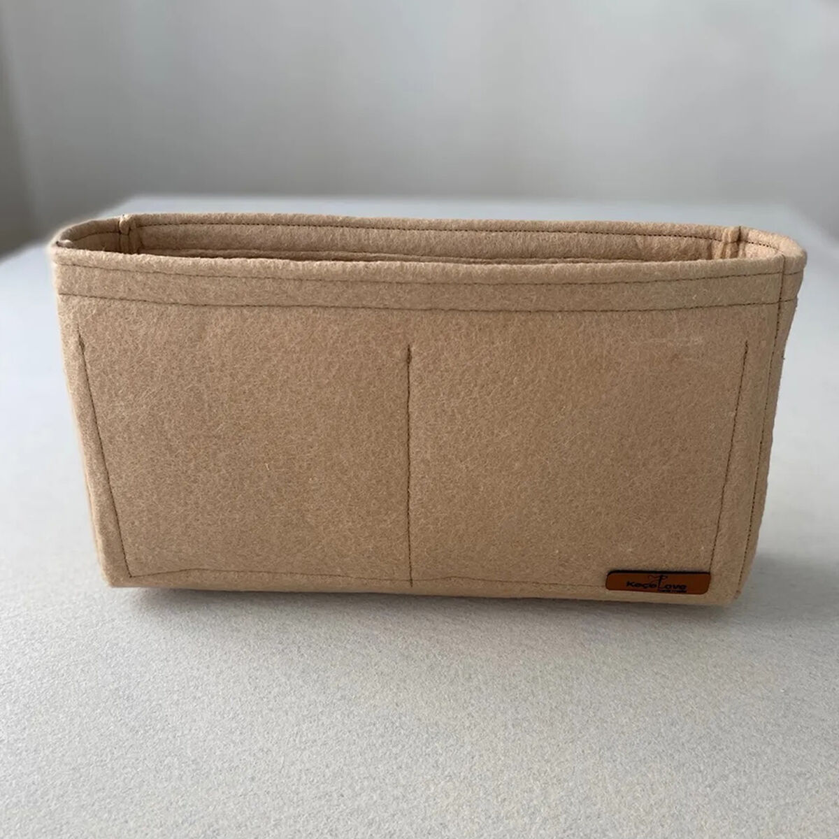 Louis Vuitton OnTheGo MM Çanta içi Düzenleyici, Çanta İçi Organizer Bej
