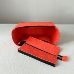 Bonheur Küçük Boy (S) Tote Bag Fermuarlı Çanta İçi Düzenleyici, Çanta İçi Organizer Turuncu