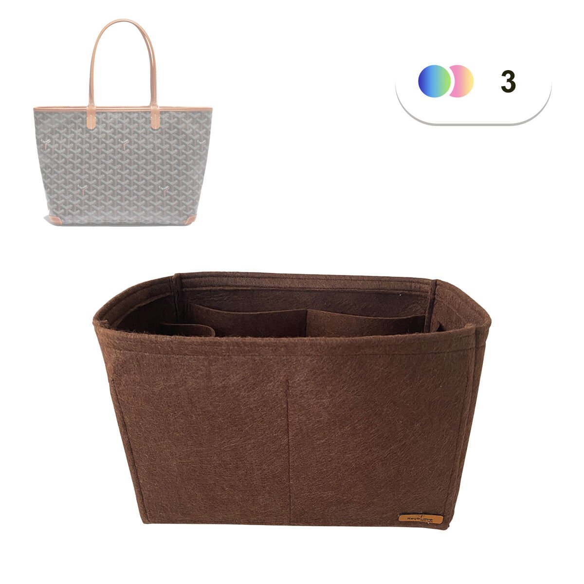 Goyard Artois MM Çanta içi Düzenleyici, Çanta içi Organizer