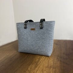 Fermuarlı Keçe Çanta, Omuz Çantası