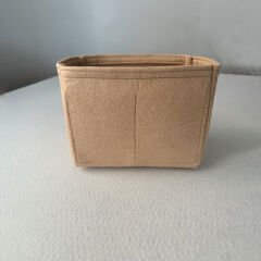 Bonheur Büyük Boy (L) Tote Bag Suluklu Çanta içi Düzenleyici, Çanta içi Organizer Bej