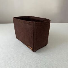 Bonheur Büyük Boy (L) Tote Bag Suluklu Çanta içi Düzenleyici, Çanta içi Organizer Kahverengi