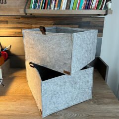 Dolap içi Düzenleyici, Saklama Kutusu, Keçe Organizer