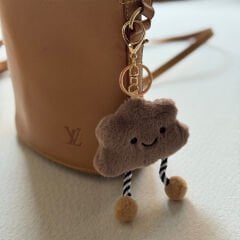 Bulut Figürlü Çanta Charmı