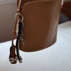 Hermes Terlik Figürlü Çanta Charmı