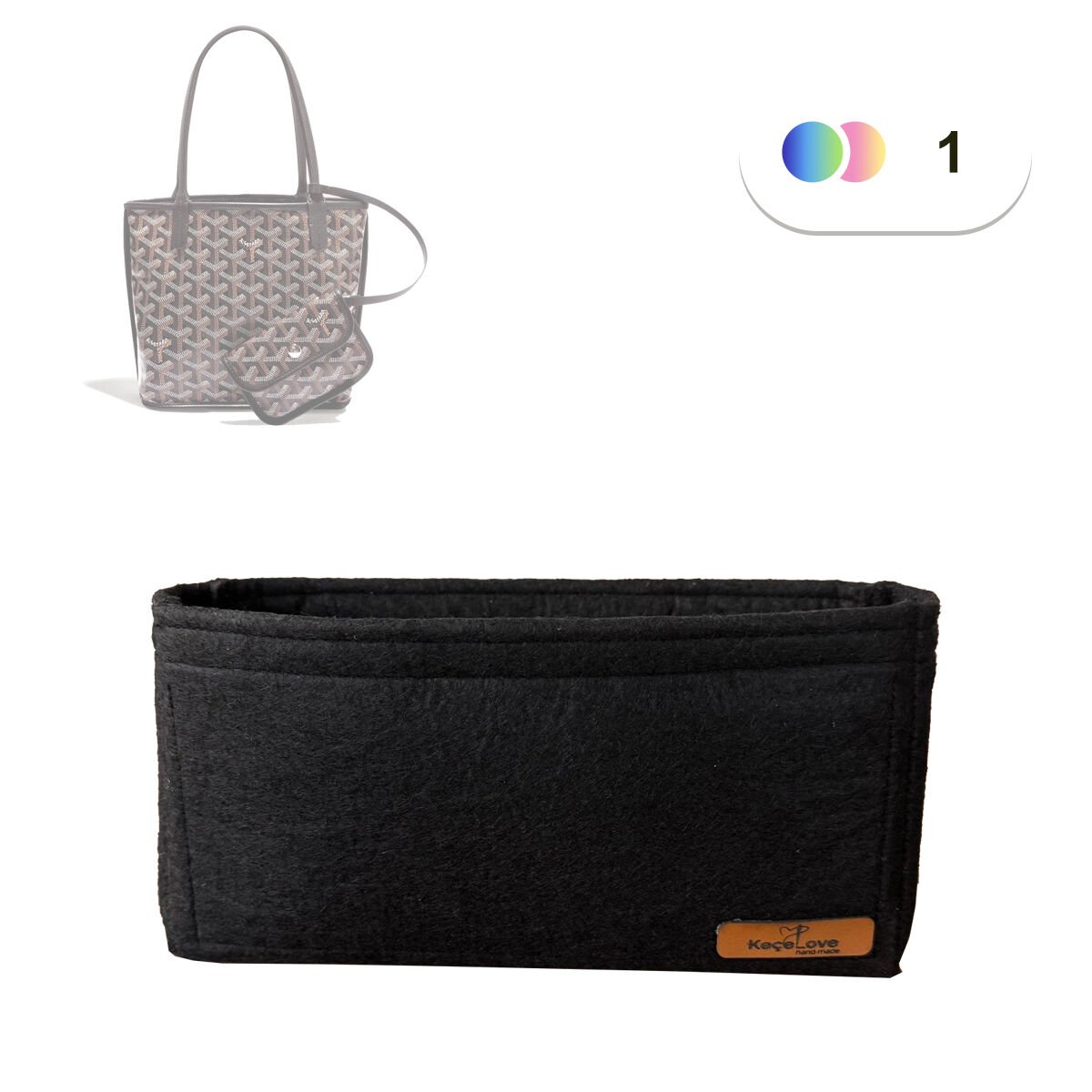 Goyard Anjou Mini Çanta içi Düzenleyici, Çanta içi Organizer