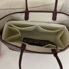 Goyard Louis PM Çanta içi Düzenleyici, Çanta içi Organizer Krem